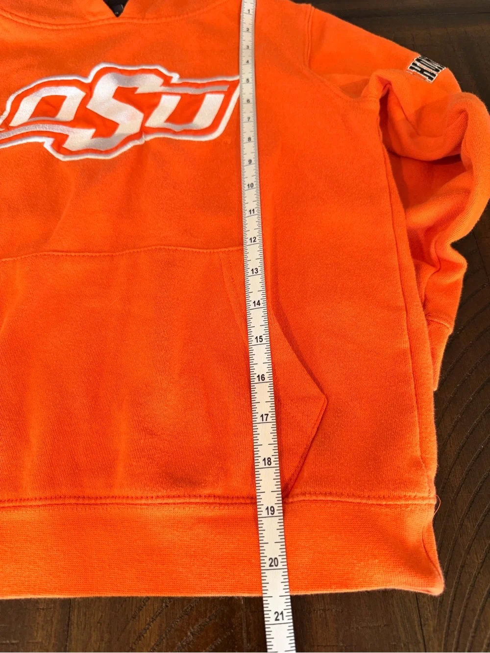 Oklahoma State Cowboys OSU Colosseum Youth Small 8-10 Orange Pullover Hoodie